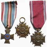 Polska, II RP i RP, lot 3 medali, wstążki (3)