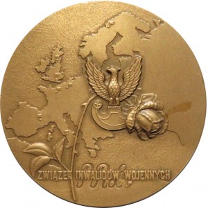 Polska, PRL, medal Związek Inwalidów Wojennych