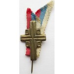 Serbia, wojna 1991-95, odznaka - krzyż serbskiego kościoła wręczana żołnierzom