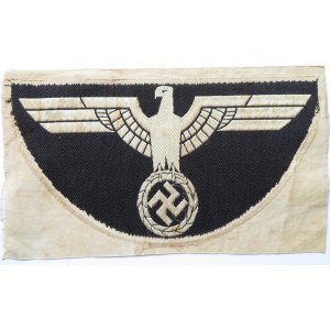 Niemcy, III Rzesza, godło Wermachtu na koszulkę sportową, wymiary 250 X 145 mm