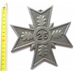 Niemcy, III Rzesza (1933-45), emblemat z okazji 25 lecia, w kształcie żelaznego