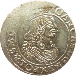 Jan II Kazimierz, szóstak 1663 AT, Bydgoszcz, piękny