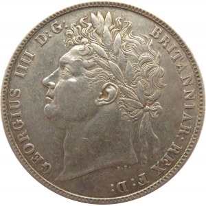 Wielka Brytania, Jerzy IV, 1/2 korony 1823