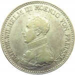 Niemcy, Prusy, Fryderyk Wilhelm III, talar 1818 D, Monachium