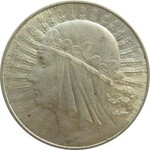 Polska, II RP, Kobieta, 10 złotych 1933, bardzo ładne