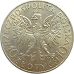 Polska, II RP, Romuald Traugutt, 10 złotych 1933, Warszawa, piękny