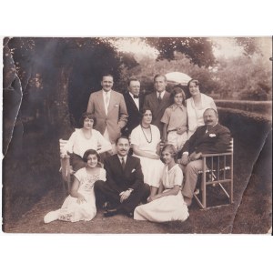 Przedwojenne zdjęcie portretowe Rodziny Radziwiłłów