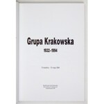 Narodowa Galeria Sztuki Współczesnej Zachęta. Grupa Krakowska 1932-1994. Warszawa, IV-V 1994. 4, s. 192, [3]. brosz