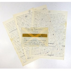 List Zdzisława Beksińskiego, dat. 23 VII 1969 w Sanoku