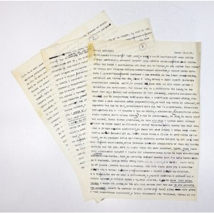 List Zdzisława Beksińskiego, dat. 13 VIII 1969 w Sanoku