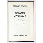 ORWELL George - Folwark zwierzęcy. Przeł. Teresa Jeleńska. Ilustrował Jan Lebenstein. [Kraków] 1985. Oficyna Literacka