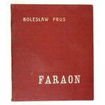 PRUS Bolesław (Aleksander Głowacki) - Faraon. Z 10 ilustracjami J. Holewińskiego. Warszawa [ok. 1923]. Nakł