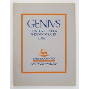 GENIUS. Zeitschrift für werdende und alte Kunst, Jg. 2, Buch 1: 1920. s. 164, tabl. 5
