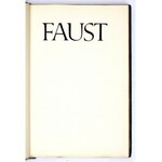 GOETHE Johann Wolfgang - Faust. Eine Tragödie. Darmstadt 1922. Druck der Ernst Ludwig Presse. 4, s. 214, [3]. opr. oryg