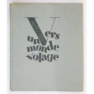 HERTZ Henri - Vers un monde volage. Illustré de dix eaux-fortes originales hors texte par Marcel Gromaire. Paris 1926