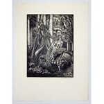 SCHWOB Marcel - Le roi au masque d&#39;or. Gravures sur bois originales de Stefan Mrozewski. Paris 1929