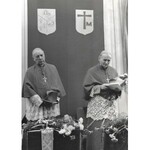 [WOJTYŁA Karol i Stefan Wyszyński - arcybiskupi w Diecezji Sandomierskiej - fotografie sytuacyjne]. [10 VI 1973]
