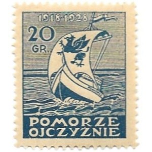 POMORZE ojczyźnie. 1918-1928. 20 GR[oszy]