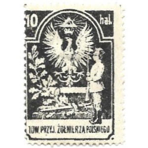 TOW[ARZYSTWO] Przyj[aciół] Żołnierza Polskiego. 10 hal[erzy]