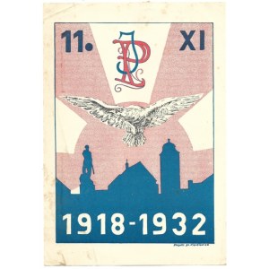 11.XI. 1918-1932. [Rzeszów] 1932. B. w