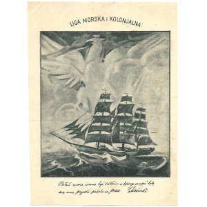 LIGA Morska i Kolonjalna. B. m. [193-?]. B. w
