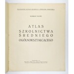 [POLSKA]. FALSKI Marjan - Atlas szkolnictwa średniego ogólnokształcącego. Warszawa 1932. Min