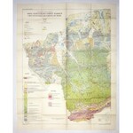 [KARPATY]. Mapa geologiczna Karpat Śląskich. Pod kier. prof. Jana Nowaka opracowali J. Burtanówna, K. Konior i M