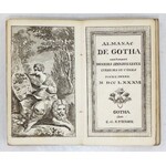 ALMANAC de Gotha contenant diverses connoissances, curieuses et utiles pour l&#39;annee M DCC LXXXVII [1787]. s. [56], 64, [16]