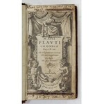 PLAUT - M. Acci Plavti Comoedie Superst: XX. Ad doctissimorum virorum editiones repraesentatae. Ex Museo Ioh