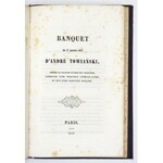 SEMENENKO Pierre - Towiański et sa doctrine jugés par l&#39;enseignement de l&#39;eglise. Paris 1850. Sagnier et Bray