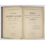 ADALBERG Samuel - Księga przysłów, przypowieści i wyrażeń przysłowiowych polskich. Zebrał i oprac. ... Warszawa 1889