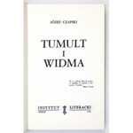 CZAPSKI Józef - Tumult i widma. Paryż 1981. Instytut Literacki. 8, s. 350, [2]. brosz. Biblioteka Kultury, t. 342