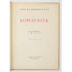 PORAZIŃSKA Janina - Kopciuszek. Ilustrował Ludwik Maciąg. Wyd. IV. Warszawa 1951. Nasza Księgarnia. 4, s. 55, [1]. opr