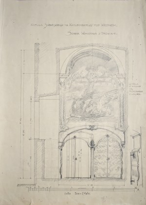 Józef Mehoffer (1869 - 1946), Projekt wystroju kaplicy Jana III Sobieskiego na Kahlenbergu, ok. 1910