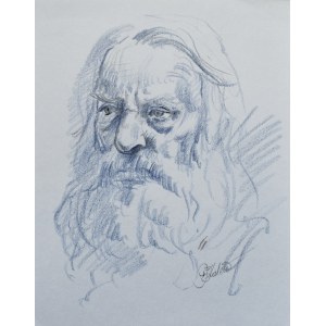Dariusz Kaleta Dariuss (Ur. 1960), Głowa mężczyzny z brodą