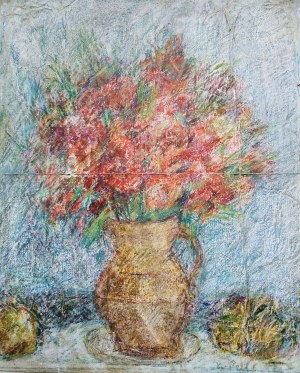 Krystyna Pelletier (1914-2007), Kwiaty w dzbanie