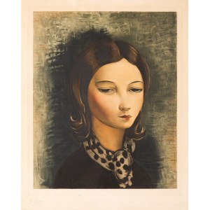 Mojżesz Kisling (1891 Kraków - 1953 Sanary-sur-Mer) Portret młodej dziewczyny