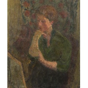 Eugeniusz Eibisch (1896 Lublin - 1987 Warszawa) Portret kobiety