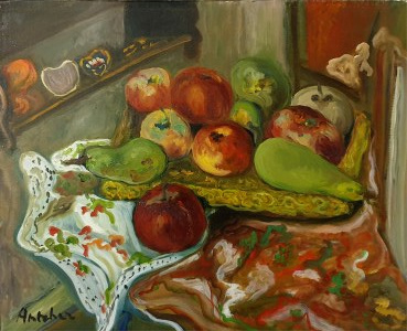 Isaac Antcher ( 1899 Perececina - 1992 Paryż) Martwa natura z owocami