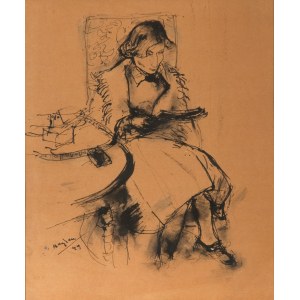 Henryk Hayden (1883 Warszawa - 1970 Paryż) Kobieta siedząca