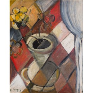 Elisabeth Ronget (1893 Chojnice – 1962 Paryż) Wazon z kwiatami