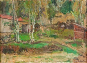 Zygmunt Schreter (1886 Łódź - 1977 Francja) Pejzaż