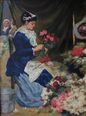 Stanisław Bergman (1862-1930) Kwiaciarka