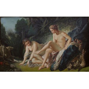 Léon Joseph Florentin Bonnat (1833-1922) wg François Boucher, Diana po kąpieli