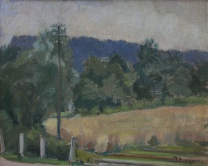 Bronisław Brykner (1884-1969) Fragment Żegocina