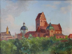 Wawrzyniec Chorembalski (1888-1965) Pejzaż warszawski