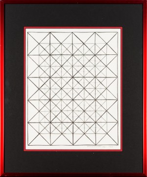 Richard Anuszkiewicz, Kompozycja geometryczna, 1968