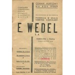 Cennik hurtowy na rok 1938/9 [E. Wedel S.A.]