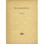 IWASZKIEWICZ Jarosław - Liryki [AUTOGRAF]