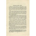 [ZAGŁADA ŻYDÓW] - The mass extermination of Jews in German occupied Poland. Note addressed to the Governments of the United Nations on December 10th, 1942, and other documents